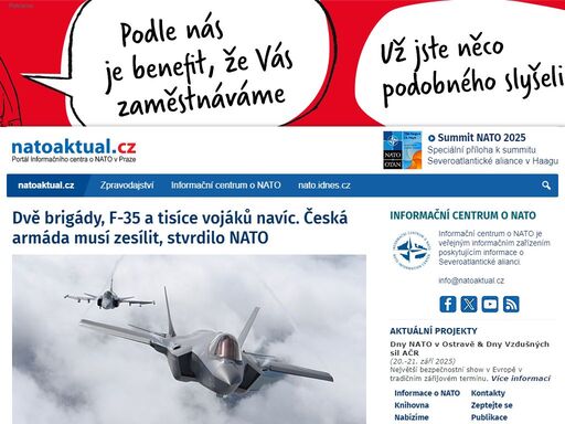 zpravodajský a informační portál www.natoaktual.cz připravuje sdružení jagello 2000