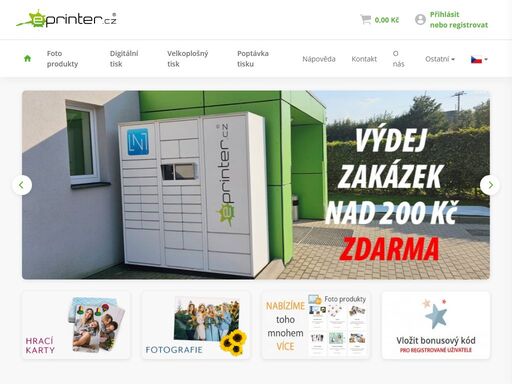 tisk kvalitní technologií za výhodné ceny.