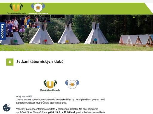 pro kamarády, dětské kluby, tábor
