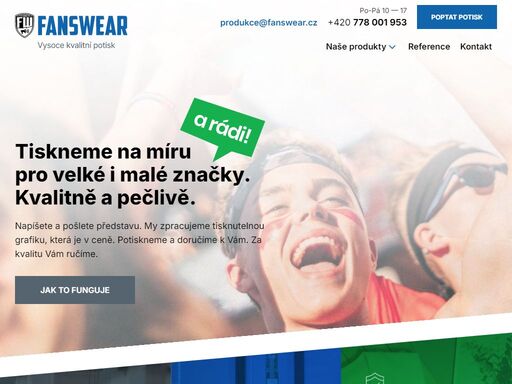 potisk a výšivání textilu od 20 ks. pro firmy, sportovní kluby a značky s vlastním eshopem. showroom v brně a 8 leté know how. poptejte nás.