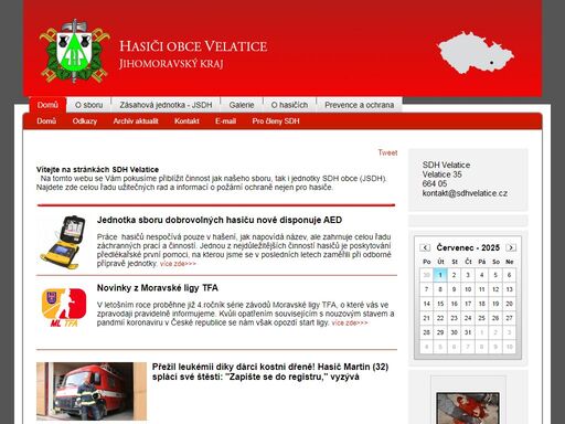 oficiální stránky sdh velatice, hasiči velatice, jsdh velatice, požární sport, tfa 