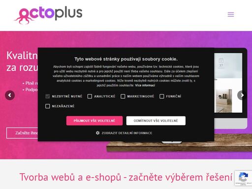 kvalitní, responzivní weby s moderní grafikou. tvorba webu do 30 dnů.