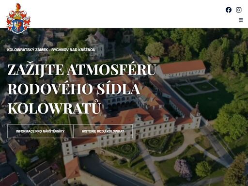 kolowratský zámek spolu s průčelím kostela nejsvětější trojice je jedním z největších a nejkrásnějších barokních celků v čechách. 