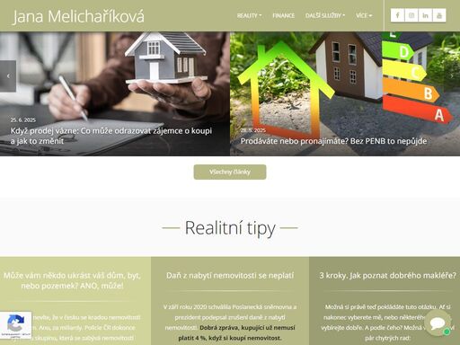 www.janamelicharikova.cz