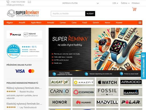 vítejte v obchodě super řemínky!. jsme rádi, že jste nás navštívili! specializujeme se na prodej kvalitních náhradních řemínků pro chytré hodinky, které nejen vylepší vzhled vašeho zařízení, ale také zajistí maximální pohodlí. u nás najdete širokou nabídku materiálů, barev a stylů, které dokonale padnou vašemu vkusu.
…