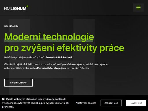 servis, výkup a prodej použitých nc a cnc dřevoobráběcích strojů pro sériovou, zakázkovou i speciální výrobu.