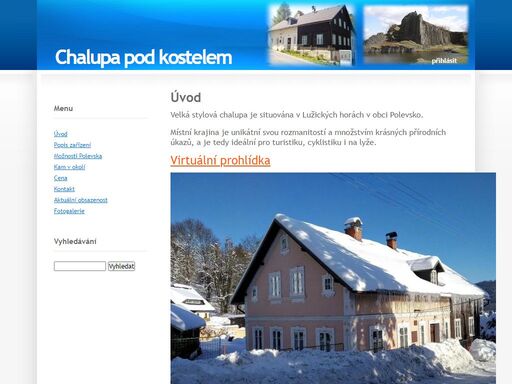 www.chalupapodkostelem.cz