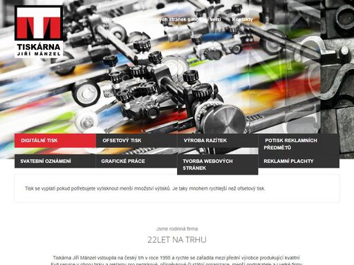 www.tiskarnamanzel.cz