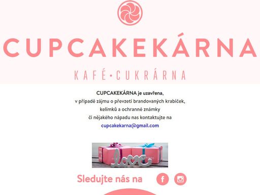 cupcakekárna - kafé a cukrárna v brně