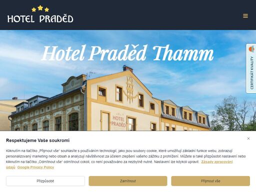 stylové ubytování v jeseníkách, rodinný wellness hotel praděd s bazénem, vířivkou a saunou. praděd thamm, váš hotel ve zlatých horách! rezervujte zde!