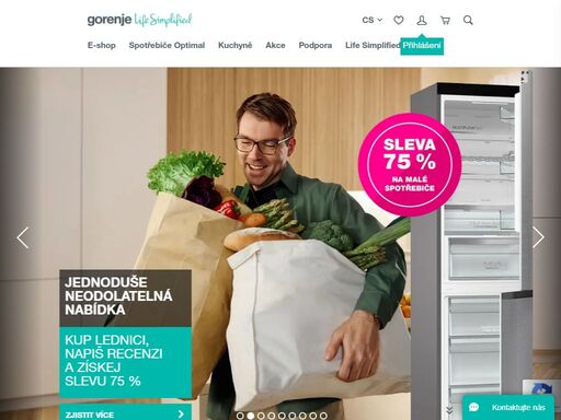 gorenje je přední evropský výrobce domácích spotřebičů. dodává technicky dokonalé, designově navržené, energeticky účinné domácí spotřebiče uživatelům ve více než sedmdesáti zemích po celé zeměkouli, a zvyšuje tak kvalitu jejich života už déle než 60 let.