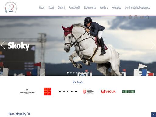 organizací zastřešující jezdecký sport v české republice (discipliny skoky, drezura, všestrannost, spřežení, voltiž, reining, vytrvalost a parajezdectví).