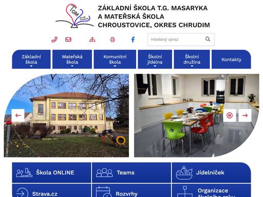 základní škola t.g.masaryka a mateřská škola, chroustovice, okres chrudim