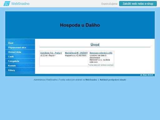 hospoda u daliho