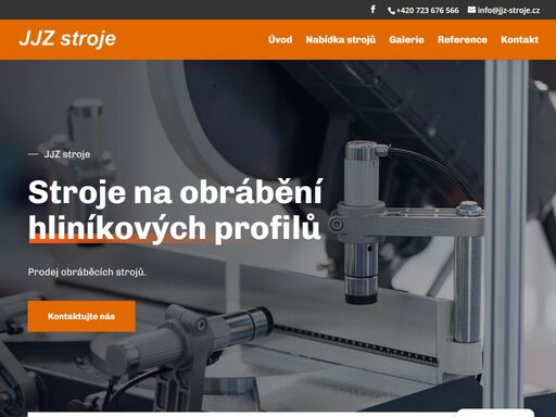 nabízíme použité stroje na obrábění hliníkových a plastových profilů. jjz stroje - prodej obráběcích strojů. kontaktujte nás.