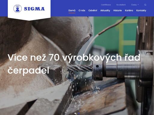 vyrábíme průmyslová čerpadla