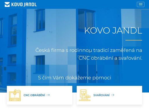 česká firma s rodinnou tradicí zaměřená na cnc obrábění a svařování. nabízíme kompletní služby od posouzení výroby až po samotnou výrobu dílů a dopravu přímo k zákazníkovi.