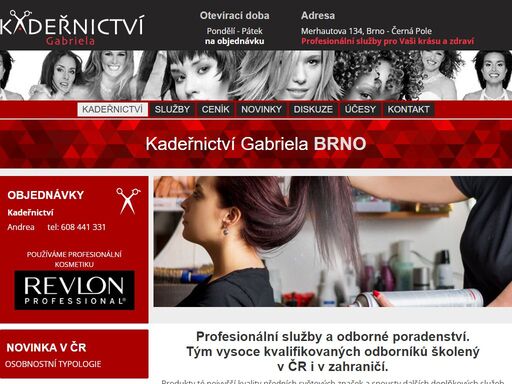 www.kadernictvigabriela.cz