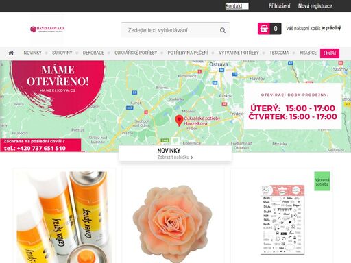 cukrářské potřeby. prodej cukrářských potřeb. nabídka gelových barev wilton, vypichovačů, vykrajovátek, dortových forem, sáčků a modelovacích hmot formix.