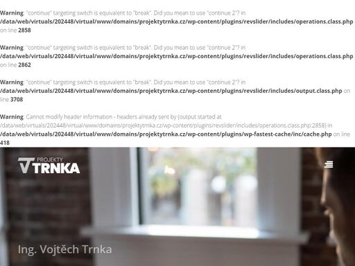 ing. vojtěch trnka autorizovaný projektant tvořící individuální projekty. projekční kancelář projekty trnka nabízí nejen komplexní projekty rodinných domů.