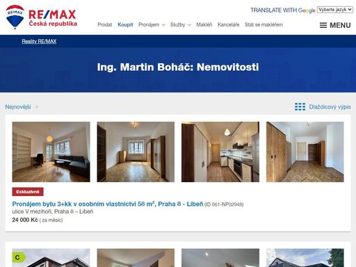 chcete prodat, koupit či pronajmout byt, dům nebo pozemek? spolehněte se na jedničku mezi realitkami. re/max je tu pro vás na více než 170 místech v celé čr.