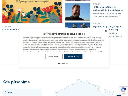 zajišťujeme pojištění a poradenství pro podnikatele, firmy i občany. s důrazem na odbornost, stabilitu a osobní přístup.