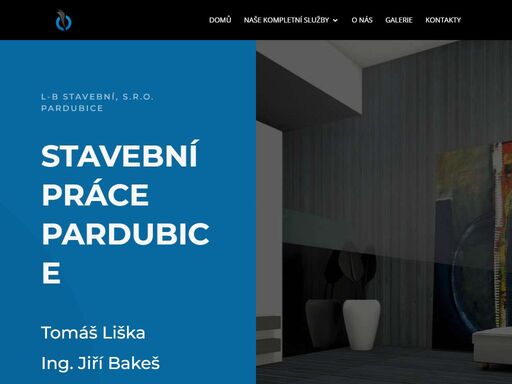 l-b stavební, s.r.o., tomáš liška a ing. jiří bakeš, pardubice, výstavba rodinných domů, kompletní stavební práce, projekční služby, výstavbu základů, kompletní inženýrské sítě