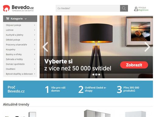 bevedo.cz je vyhledávač produktů do domácnosti nebo na zahradu. u nás vyhledáváte produkty z více internetových obchodů najednou.