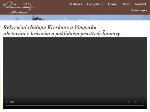 sháníte rekreační ubytování na šumavě? už nemusíte! rekreační chalupa křesánov je vhodná pro všechny!