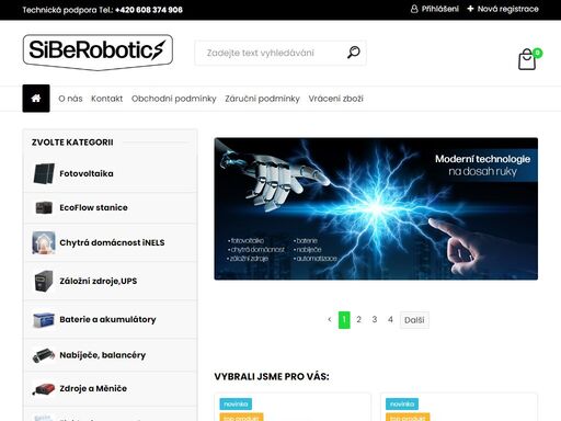 prodej a výroba elektro komponentů pro chytrou domácnost a ostrovní solární systémy. poradenství a servis