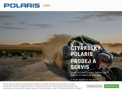 servis a prodej čtyřkolek, originálního příslušenství a náhradních dílů polaris. polaris sportsman, ranger, general, rzr, dětské čtyřkolky.