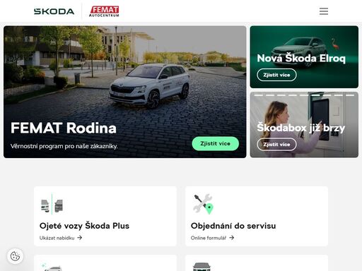 autorizovaný prodej a aservis vozů škoda