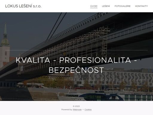 kvalita - profesionalita - bezpečnost