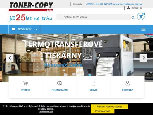 prodej, pronájem, servis kopírek a tiskáren