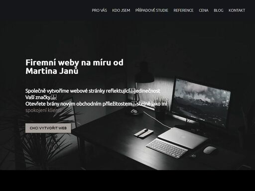 získejte náskok před konkurencí s unikátním webem, který podpoří image vaší firmy a posune vaše podnikání na vyšší úroveň.