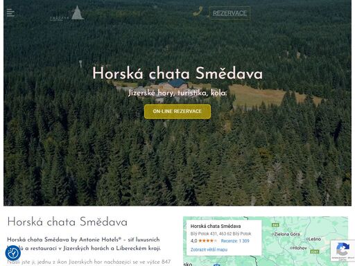 pro milovníky hor, pěších výletů i cykloturistiky je tu horská chata smědava. restaurace a komfortní ubytování na ikonickém místě jizerek