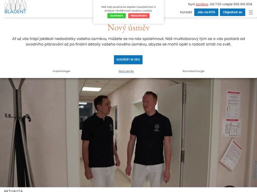 špičková stomatologie se dá dělat i na malém městě. komplexní stomatologické centrum v srdci vysočiny, kde se postaráme o všechny aspekty vašeho úsměvu pod jednou střechou.
