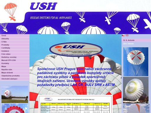 rescue systems for ul airplanes