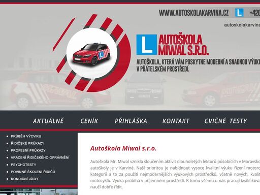 autoškola karviná - autoškola mr.miwal