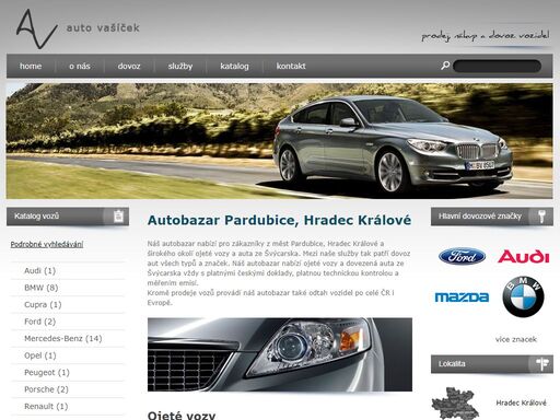autobazar auto vašíček – pardubice, hradec králové nabízí ojeté vozy, dovoz aut, auta ze švýcarska.