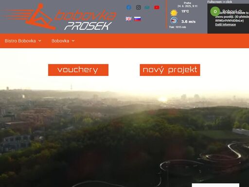 zábava pro celou rodinu, jediná bobová dráha v praze. otevřeno 364 dní v roce. restaurace s terasou a grilem. pronájmy pro firemní a soukromé akce.