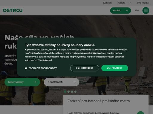 ostroj je česká společnost s dlouholetou tradicí vývoje a výroby důlních strojů, dopravníkových linek a dalších zařízení pro práci v těch nejextrémnějších podmínkách. spojením tradičního know-how a moderních technologií dodáváme projekty do celého světa téměř 80 let. 