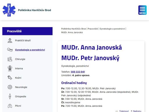 sdružení ambulantních lékařů, poliklinika havlíčkův brod