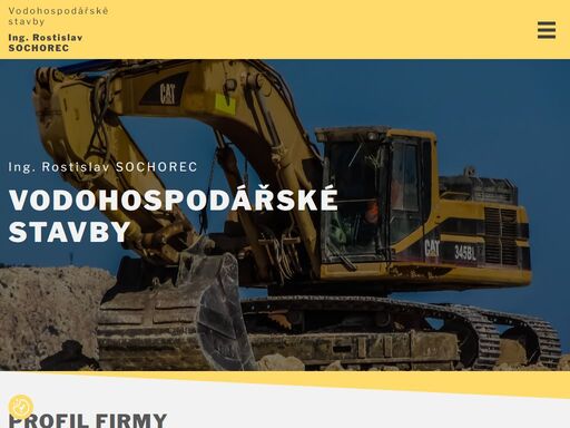specializujeme se na vodohospodářské stavby. provádíme úpravy, revitalizace a regulace vodních toků. výstavba kanalizace, vodovodů. 