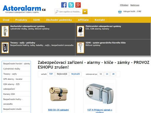 e-shop byl ukončen. navštivte naši kamennou prodejnu.