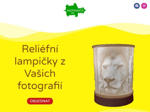 matamata pro vás připravila: originální lampičku z vašich fotografií, perfektní dárek, který zaujme i potěší, vaše vzpomínky doslova zazáří, designový kousek vyrobený s láskou k detailu, jedinečný vzhled každé lampičky.