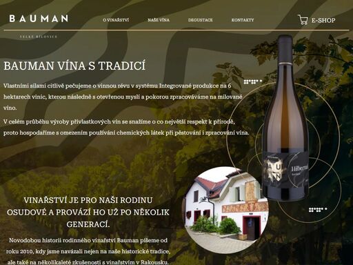 www.vinarstvibauman.cz