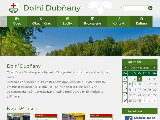 oficiální stránky obce dolní dubňany