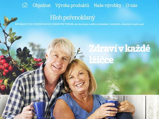 hloh peřenoklaný a produkty vyráběné z této léčivé rostliny