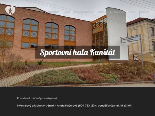 sportovní hala kunštát